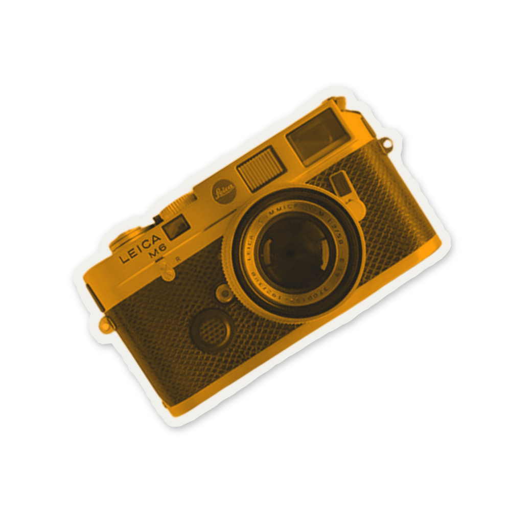 Floating sticker
